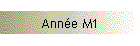 Ann�e M1