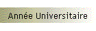 Anne Universitaire