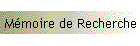 Mmoire de Recherche
